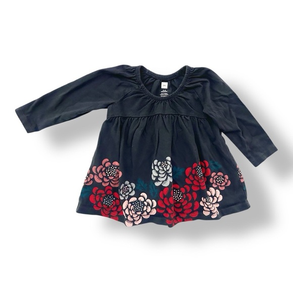 Tea Collection | Hydrangea Empire Baby Dress (3-6 mos) - Picture 1 of 5